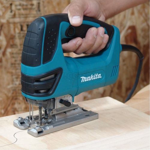 Лобзик MAKITA 4350FCT, 720Вт, 800-2800об/мин, 26мм, дерево -135мм, сталь - 10мм, 2.5кг