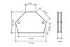 Соединитель МС-6-50 (23 кг., 30°,45°,60°, 75°,90°, 135°), уп.24/6