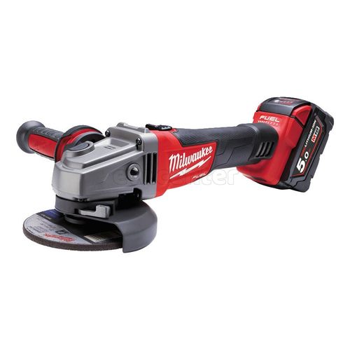 Акк. угловая шлифмашина MILWAUKEE M18 CAG125X-0X УШМ, кейс HD BOX