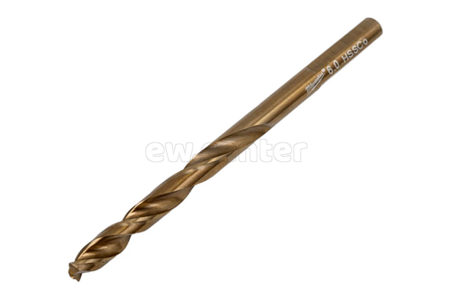 Сверло по металлу MILWAUKEE HSS-Co Cobalt DIN338 (10 шт; 6х57х93 мм)