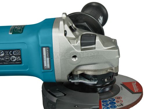 Угловая шлифмашина MAKITA GA5090X01 УШМ, 125мм, 1900Вт, 2800-11500 об/мин, 2.6кг, коробка