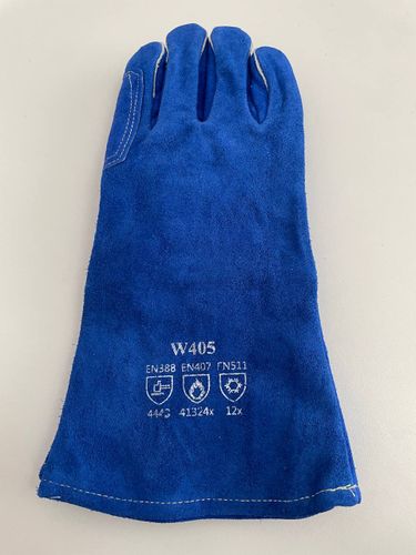 Краги синие, особо прочные с подкладкой EW