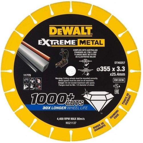 Пильный диск DEWALT XR EXTREME RUNTIME DT40270, 190x30мм, 24T