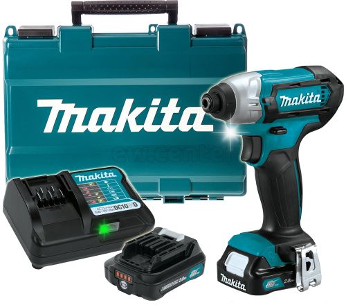 Акк. ударный шуруповёрт MAKITA CXT TD110DWAE, 12В, 2х2 Ач Li-ion, 3500 уд/мин, 110 Нм, 1.2 кг, кейс