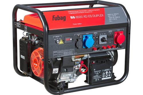 Электростанция бензиновая FUBAG BS 8500 XD ES DUPLEX