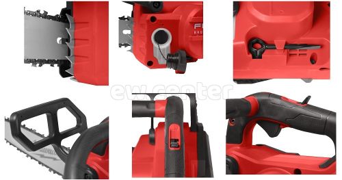 Аккумуляторная цепная пила MILWAUKEE 35 см M18 FUEL FTHCHS35-802