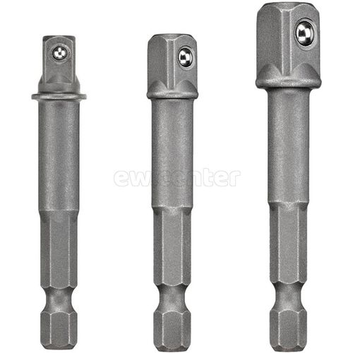 Комплект переходников DEWALT DWAADPTMI3 MAX IMPACT™ из 3-х частей 1/4/, 3/8/ и 1/2/