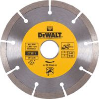 Диск алмазный сегментированный универсальный DT3711 125 x 22.2 мм (DEWALT)