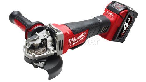 Акк. угловая шлифмашина MILWAUKEE M18 CAG125X-0X УШМ, кейс HD BOX