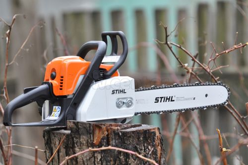 Пила бензиновая STIHL MS 180, 2,0 л.с, 16/, 3/8/, 1,3, 55 зв, 3,9 кг