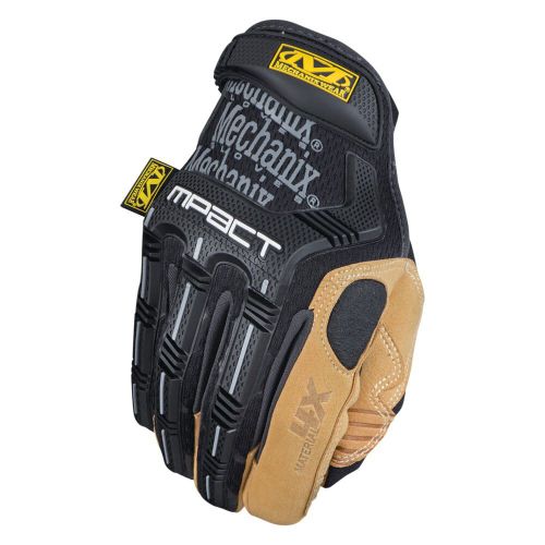 Перчатки ударопрочные MECHANIX, с кожаной бежевой ладонью, размер XL