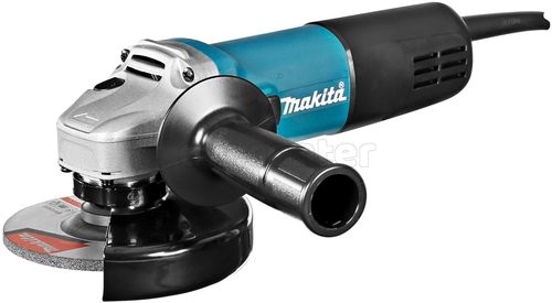 Угловая шлифмашина MAKITA 9558HNR УШМ, диск 125мм, 840Вт, 11000 об/мин, 2.1кг