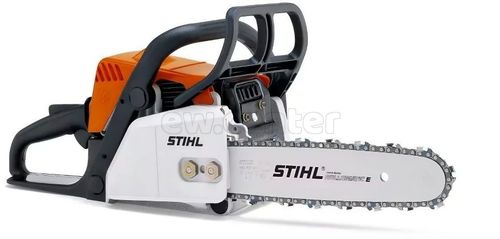 Пила бензиновая STIHL MS 180, 2,0 л.с, 16/, 3/8/, 1,3, 55 зв, 3,9 кг