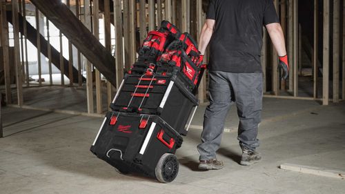 Ящик MILWAUKEE PACKOUT с 2+1 выдвижными отсеками