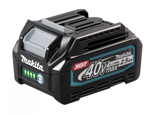 Аккумулятор MAKITA BL4025 191B36-3 (XGT, 40В, 2.5Ач, Li-Ion, индикатор заряда)