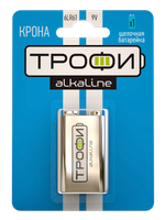 Элемент питания ТРОФИ 6LR61-1BL