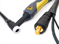 Горелка аргоновая КЕДР TIG-26 PRO 12 pin мет, вст.35-50, 1 кн., газ б/с, головка стд., 8 м
