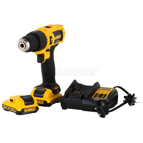 Аккумуляторная ударная дрель-шуруповерт DEWALT DCD716D2, 10.8 (12) В