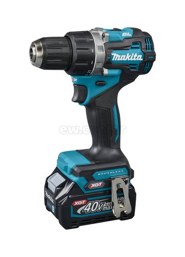 Акк. дрель-шуруповерт MAKITA XGT DF002GD201, 40В, 2х2.5 Ач, патрон 13мм, 2200 об/мин, 2.5кг, чемодан