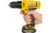 Акк. безударная дрель-шуруповерт DEWALT DCD710C2-KS 10,8ВLi,2скор, 24Нм,2х1.3Ah