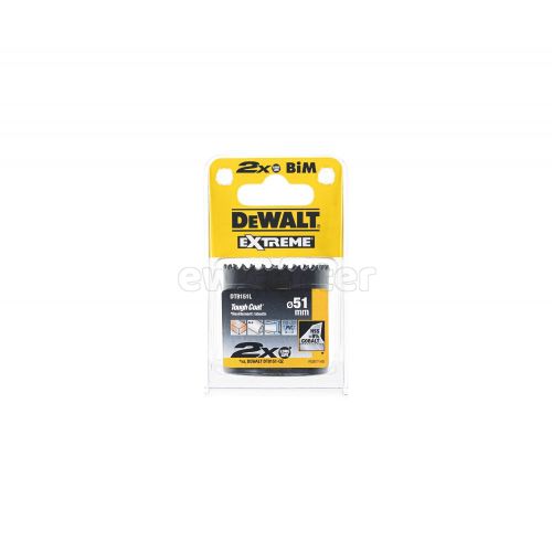 Коронка биметаллическая DEWALT DT8151L, COBALT 8%, M42 51 x 46 мм