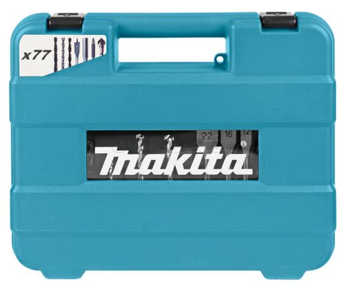 Набор бит, сверл, головок MAKITA D-47226 /Square/, 77 шт.