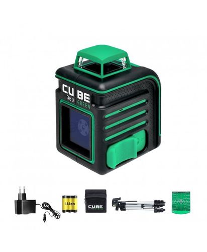 Лазерный уровень ADA CUBE 360 Green Professional Edition А00535