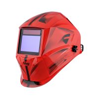 Маска сварщика FUBAG Хамелеон OPTIMA 4-13 Visor Red (зона обзора 100x65 мм)