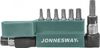 Комплект вставок-бит JONNESWAY 1/4/DR T-TORX®, T10H-T40H, c Г-образным приводом, 8 пред. S08H2ST8S