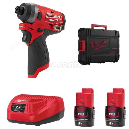 Акк. винтоверт MILWAUKEE M12 FID-202X Fuel (Li-lon2Ач)