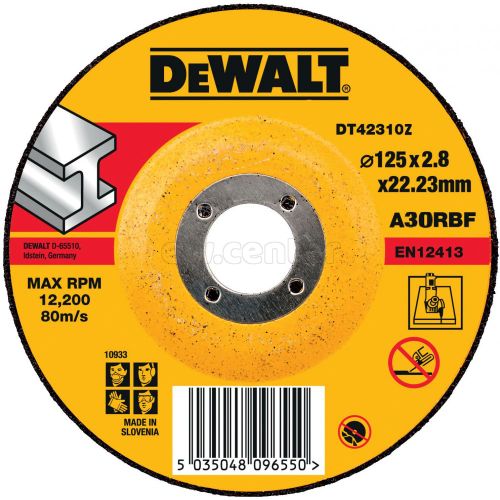 Круг отрезной DEWALT 125х3х22 DT42310XJ