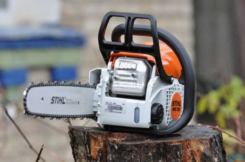 Пила бензиновая STIHL MS 180, 2,0 л.с, 16/, 3/8/, 1,3, 55 зв, 3,9 кг