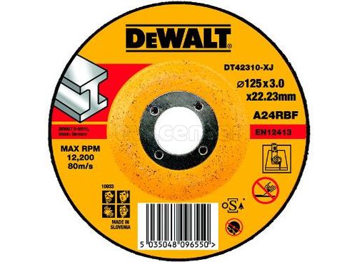 Круг отрезной DEWALT 125х3х22 DT42310XJ