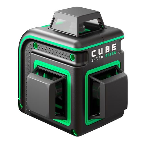 Лазерный уровень ADA CUBE 3-360 GREEN Professional Edition А00573