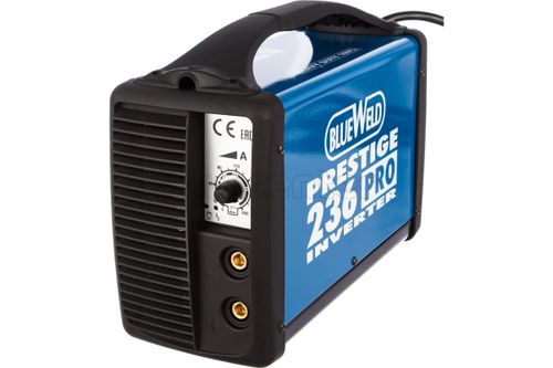 Инвертор сварочный BLUE WELD PRESTIGE 236 PRO 200А + комплект принадлежностей