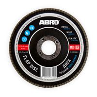 Диск торцевой лепестковый ABRO 80 (125*22.23 мм)