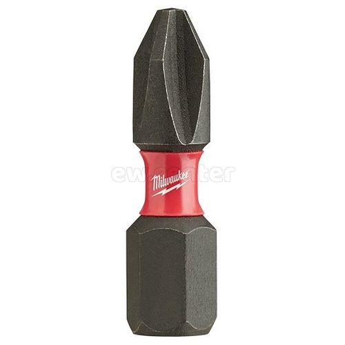 Насадка MILWAUKEE SHOCKWAVE PH2 25мм (2 шт.) 4932430852