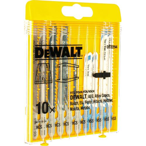 Пилки для лобзика по металлу/дереву DEWALT DT2294, 10 шт.