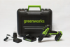 Аккумуляторная дрель-шуруповерт GREENWORKS GD24DD35K2, 24v, 35 Нм, 1х2Ач и ЗУ, кейс