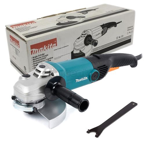 Угловая шлифмашина MAKITA GA9010C УШМ, 2000Вт, 6000 об/мин, 230мм, М14, 4.5 кг