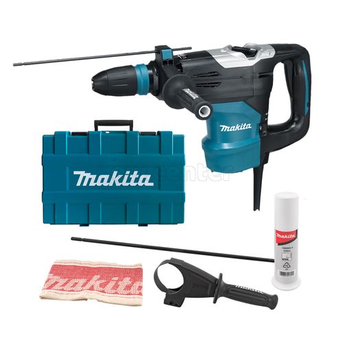 Перфоратор MAKITA HR4003C, SDS-max, 1100Вт, 2 режима, 8.3 Дж, 1450-2900уд/мин, 6.2кг, чемодан