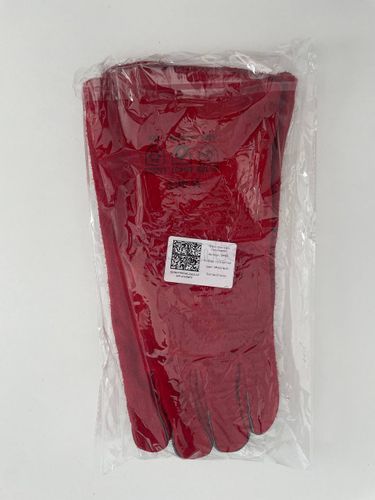 Краги красные с подкладкой EW