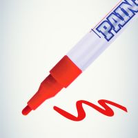 Маркер PAINT MARKER MunHwa PM-02 КРАСНЫЙ, 4 мм