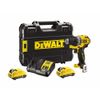 Акк. бесщ. дрель-шуруповерт DEWALT DCD701D2 12 В XR, 2Ач