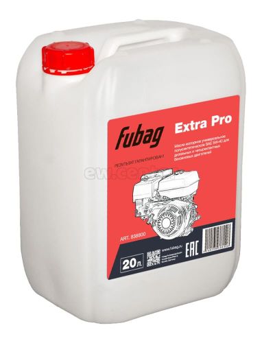 Масло моторное FUBAG Extra Pro SL/CF (SAE 5W-40) 20л