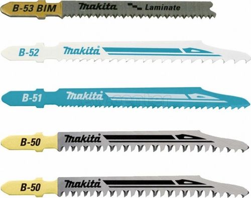 Набор пилок для лобзика MAKITA B-48527 Super Express 5 шт. (B-50x2, B-51, B-52, B-53)