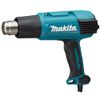 Термопистолет (фен) MAKITA HG6031VK, 1800Вт, 50-600 градусов, 250-500л/мин, 0.7кг чемодан, 4 насадки