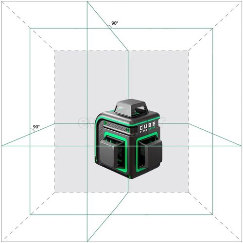 Лазерный уровень ADA CUBE 3-360 GREEN Home Еdition А00566