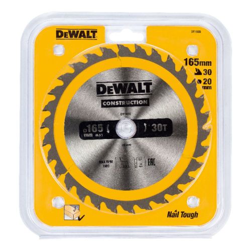 Пильный диск DEWALT CONSTRUCTION DT1940, 184/16 мм.