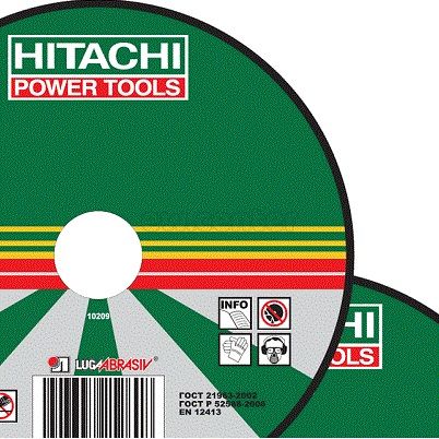 Диск отрезной HITACHI А24 (14А) 115*1,2*22 мм